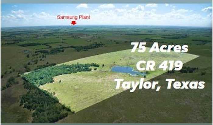 photo 1: 2651 County Road 422 ( CR419 ), Taylor TX 78626