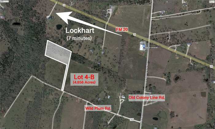 photo 6: LOT 4-B Wild Plum Road, Lockhart TX 78644