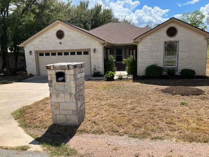 photo 1: 113 Eagle Point Drive, Kingsland TX 78639