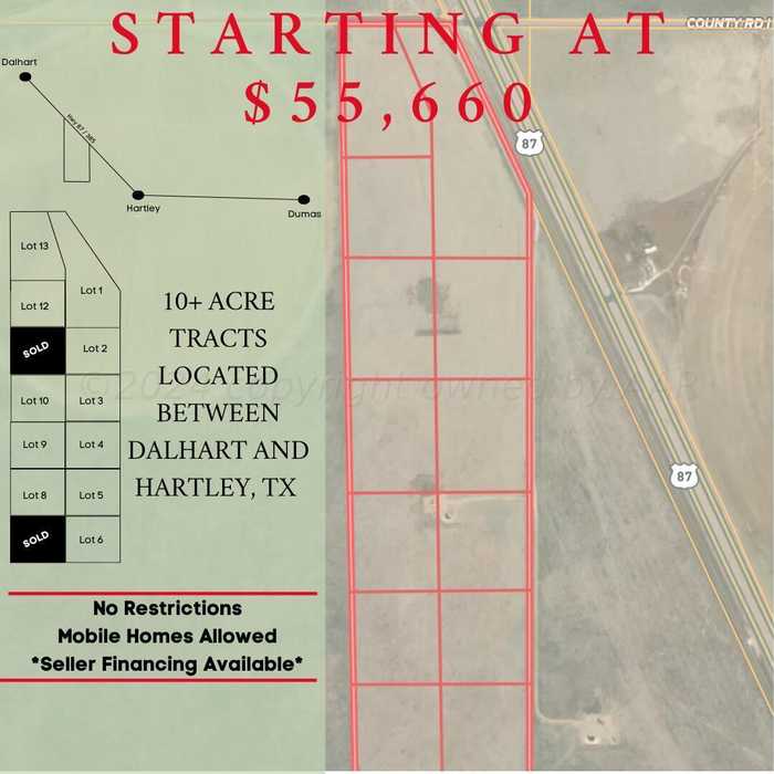 photo 1: Tracts 1- 13 Blackberry & Strawberry Lane, Dalhart TX 79022