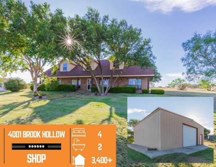 photo 1: 4001 Brook Hollow Drive, Amarillo TX 79108