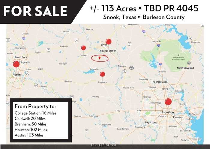 photo 2: TBD PR 4045, Snook TX 77878