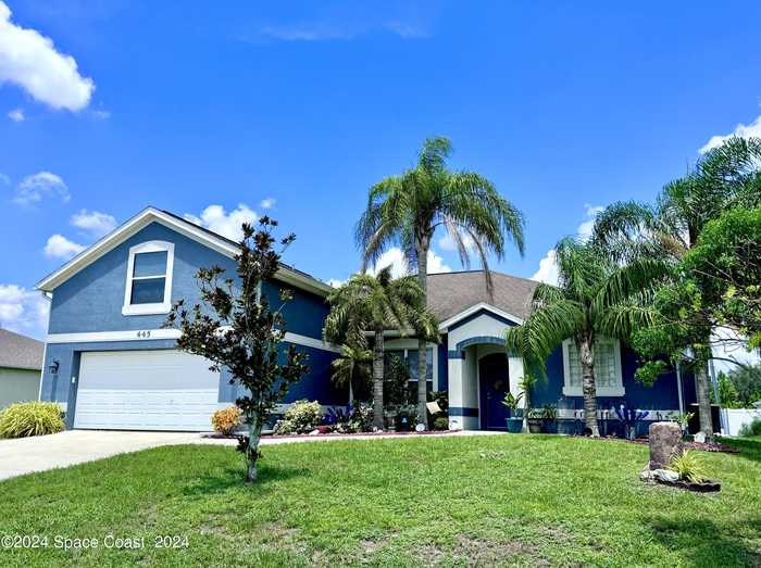 photo 1: 445 SW Ganley Street, Palm Bay FL 32908