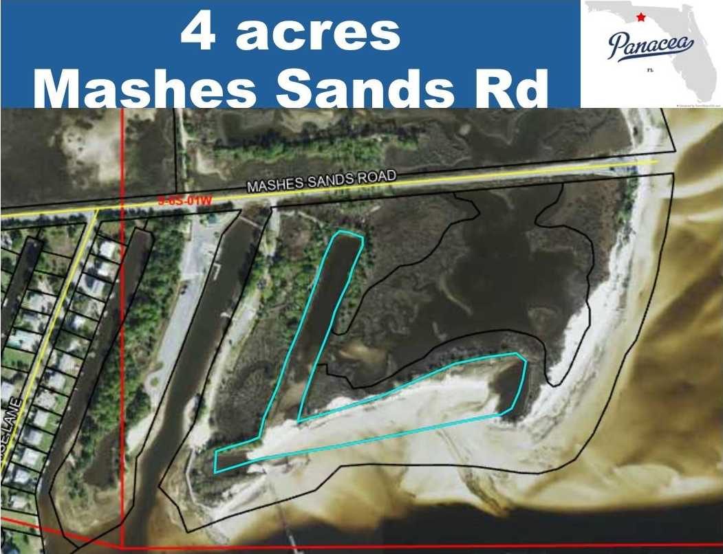 photo 3: 4 acres Mashes Sands Road, PANACEA FL 32346