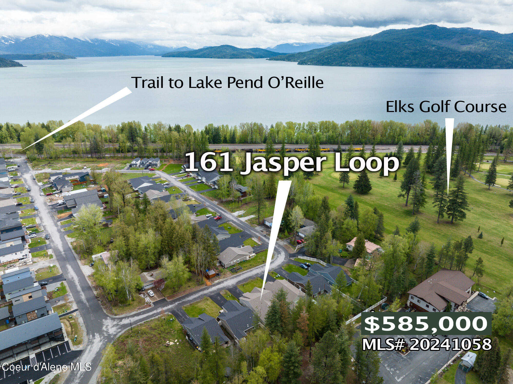 photo 1: 161 Jasper Loop, Ponderay ID 83852