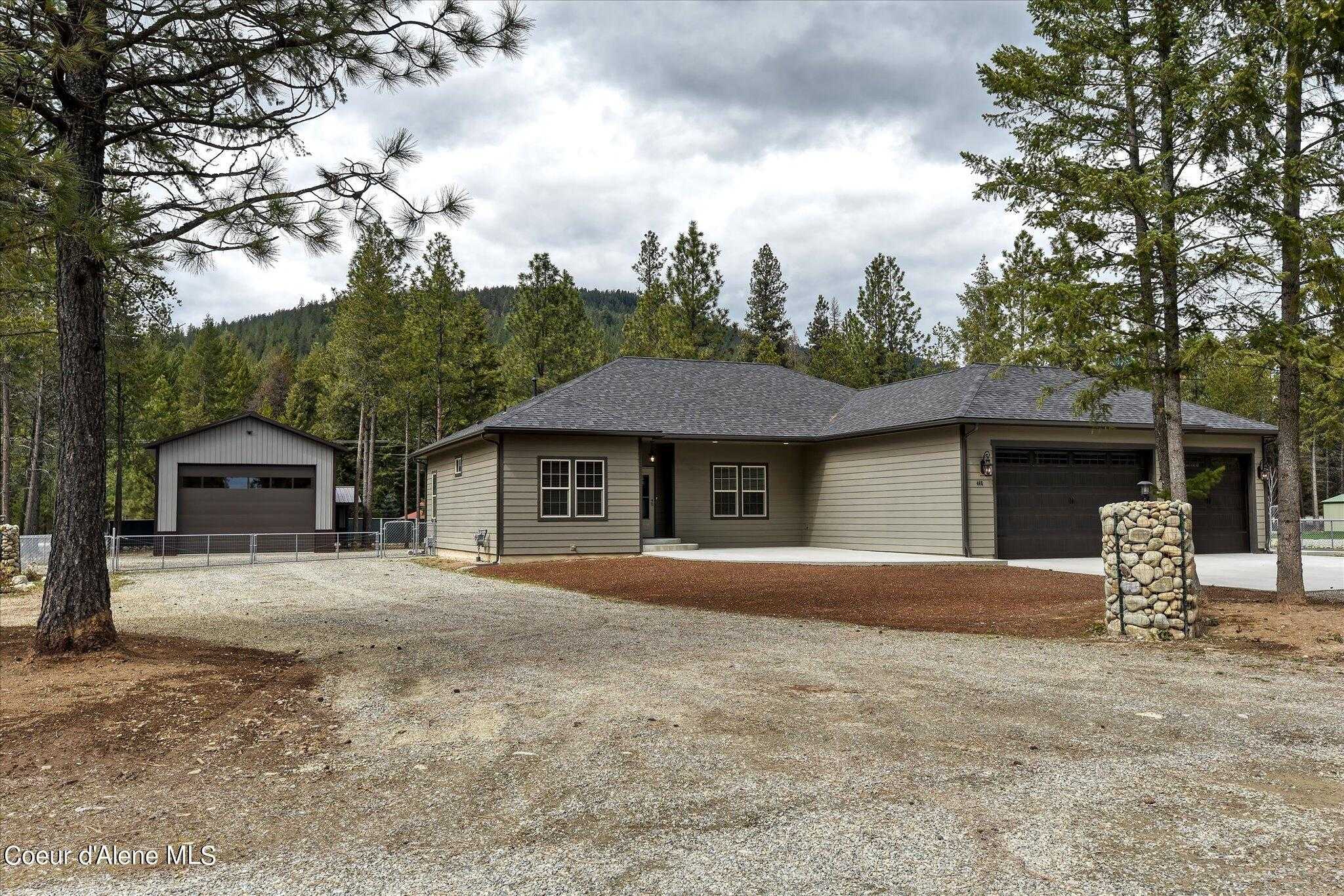 photo 1: 465 Elk Road, Moyie Springs ID 83845