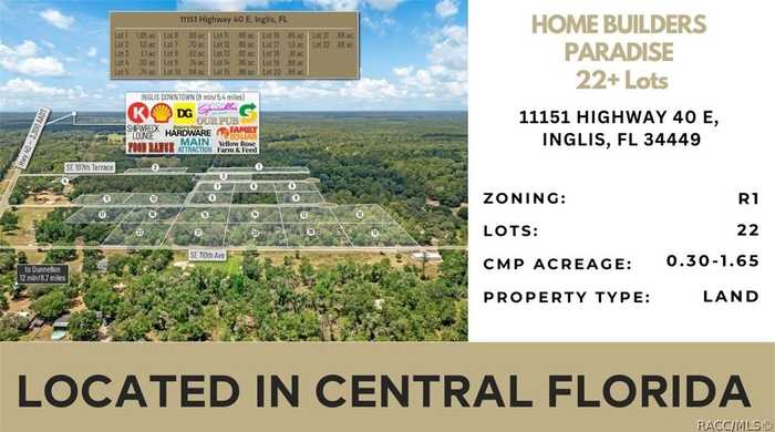 photo 1: 11151 Highway 40 E, Inglis FL 34449