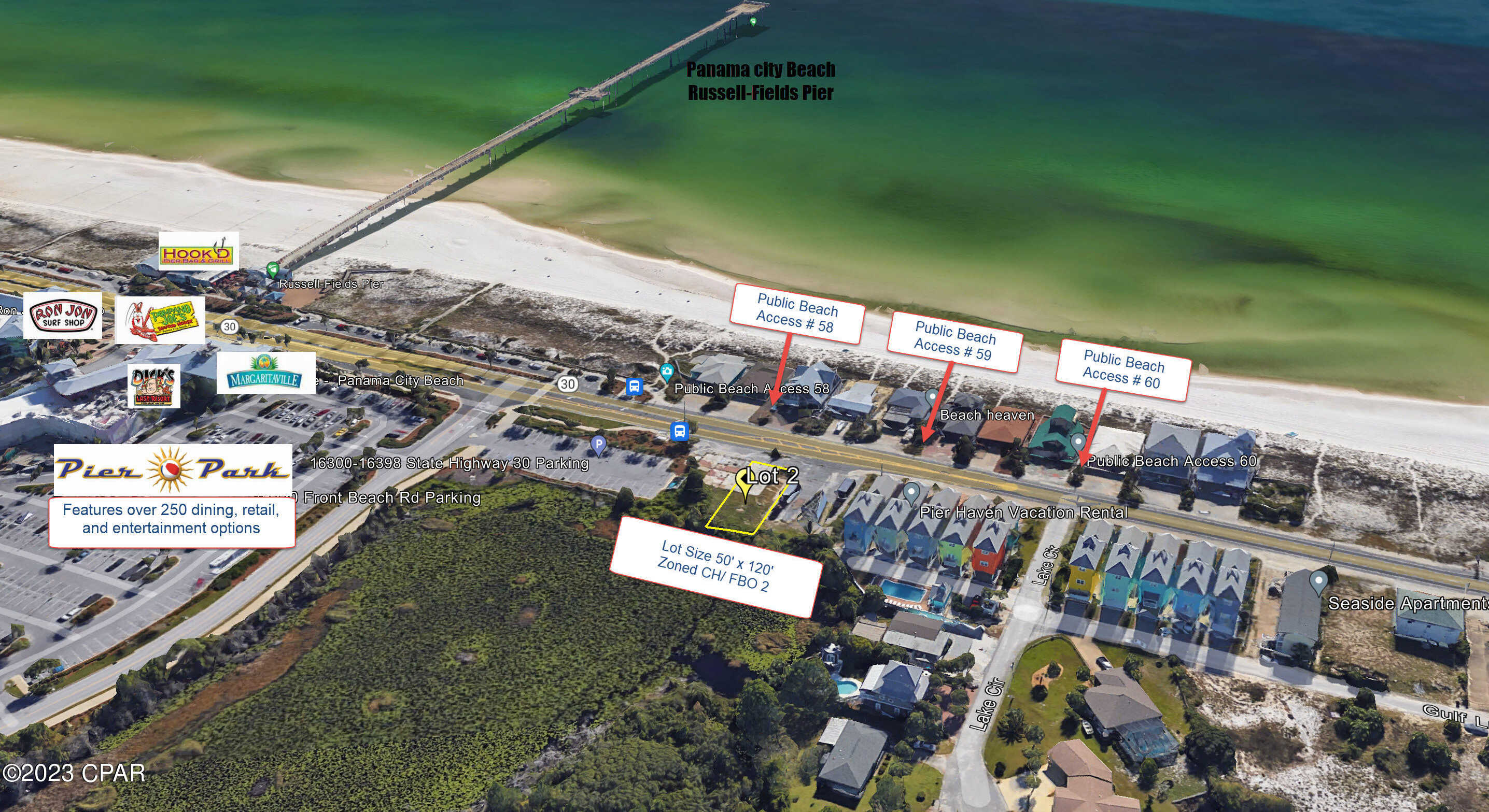 photo 1: TBD Front Beach Road, Panama City Beach FL 32413