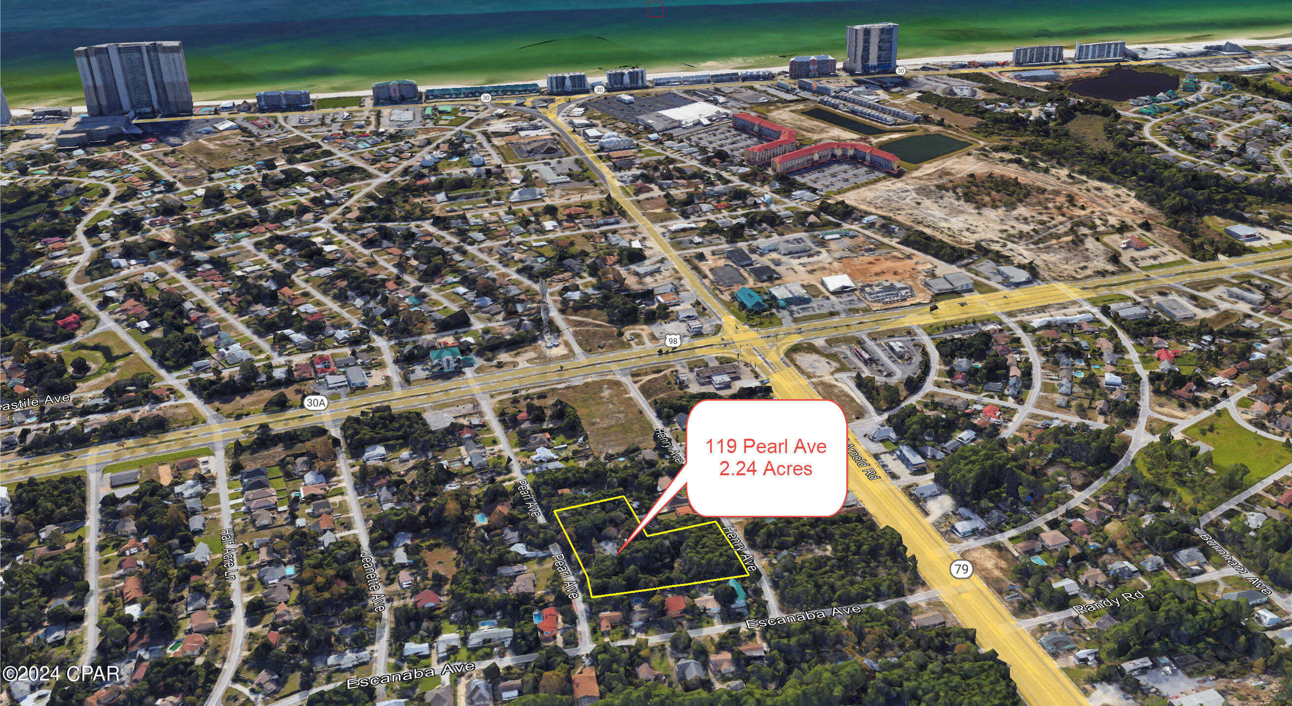 photo 1: 119 Pearl Avenue, Panama City Beach FL 32413