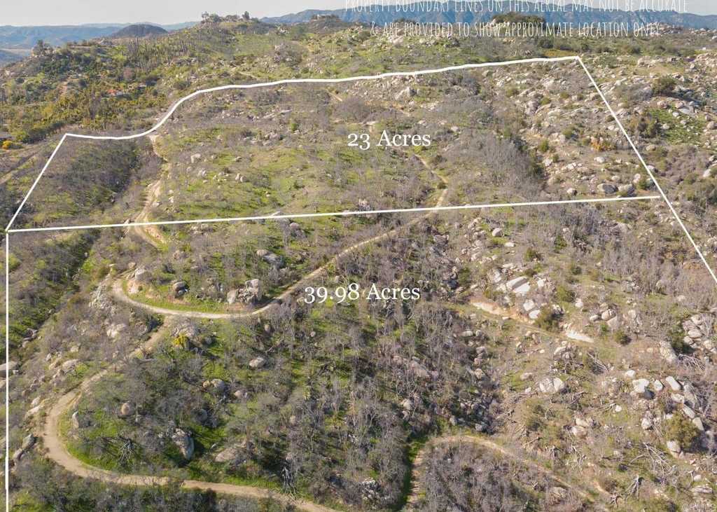 photo 1: Harris Trail 39.98 Acres, Fallbrook CA 92028