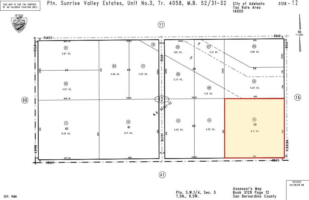 photo 2: Verbena Road, Adelanto CA 92301