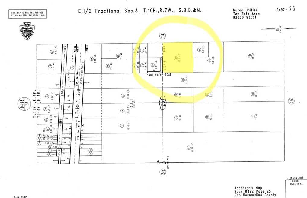 photo 1: So. Pipeline Rd #3, Boron CA 93516