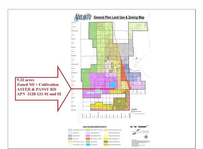 photo 1: Aster & Pansy 9.32 acres Road, Adelanto CA 92301