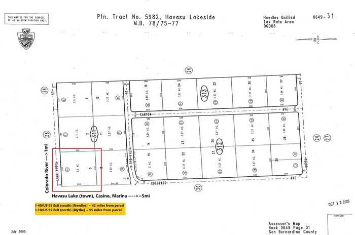 photo 1: Loma Vista Street, Needles CA 92363