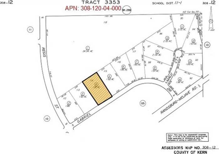 photo 1: 114 LOT Gabriel Drive, California City CA 93505