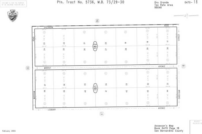 photo 2: Ledbury Avenue, Oro Grande CA 92368