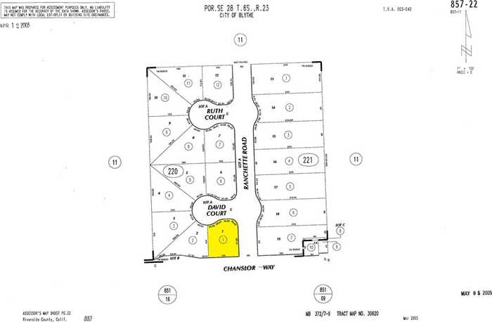 photo 1: Ranchette Estates Lot #1, Blythe CA 92225