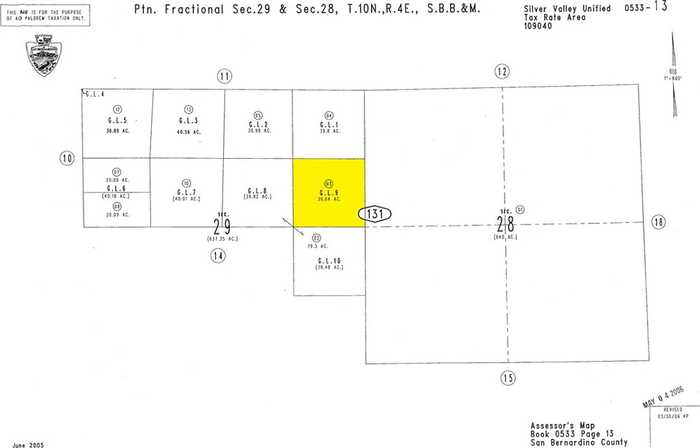 photo 1: Soldier Mountain Road, Newberry Springs CA 92365