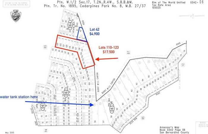 photo 13: 110 Lots 110-123 Burnt Mill Canyon Road, Cedarpines Park CA 92322