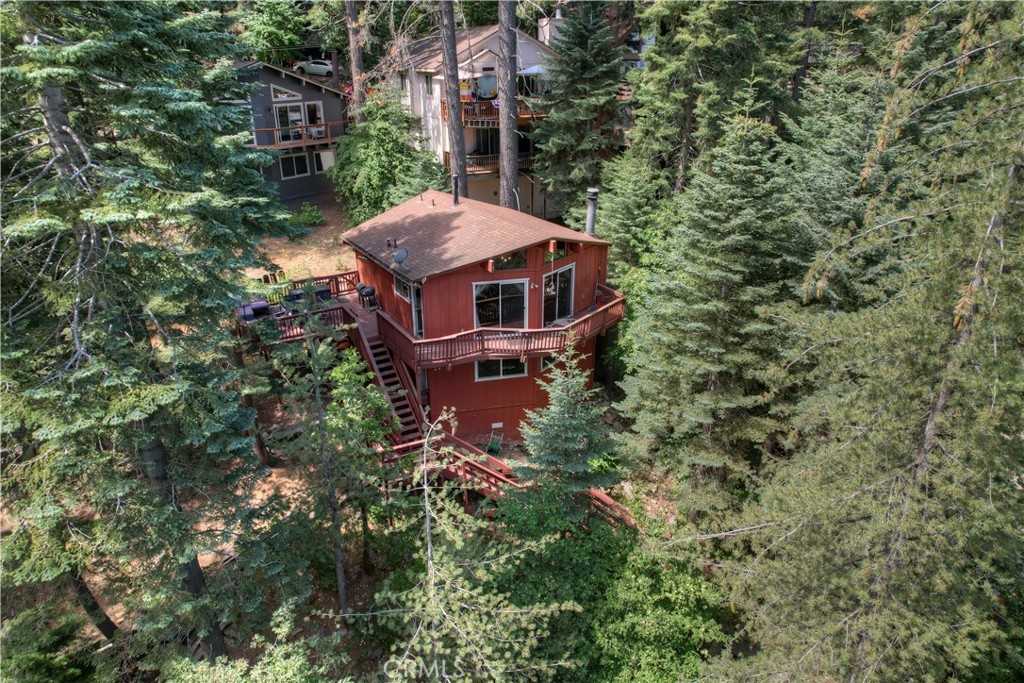 photo 1: 28393 Larchmont Lane, Lake Arrowhead CA 92352