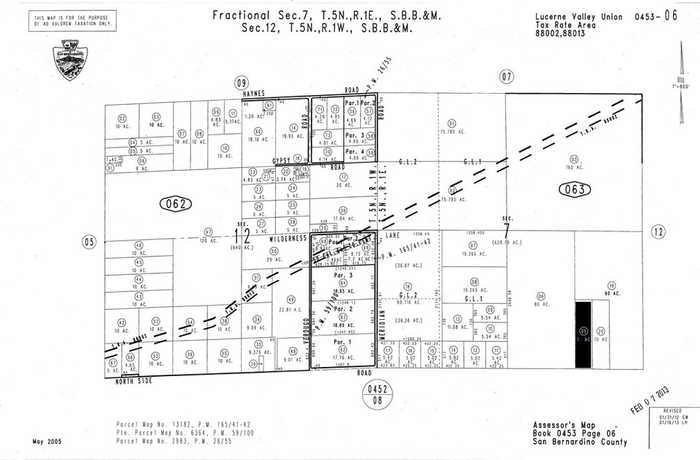 photo 1: Northside Road, Lucerne Valley CA 92356