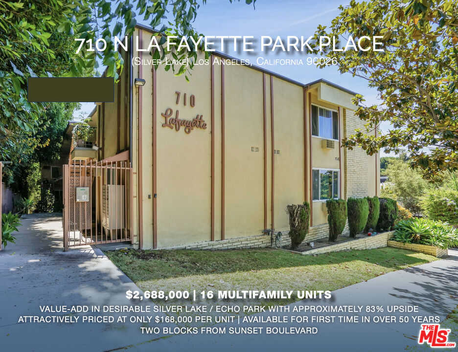 photo 1: 710 N La Fayette Park Place, Los Angeles CA 90026