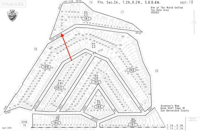 photo 1: 24 Lot 24 Conway Drive, Arrowbear CA 92382