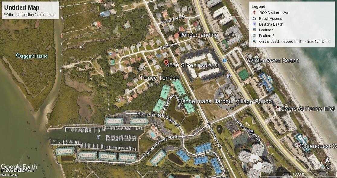 photo 2: 4570 S Peninsula Drive, Ponce Inlet FL 32127