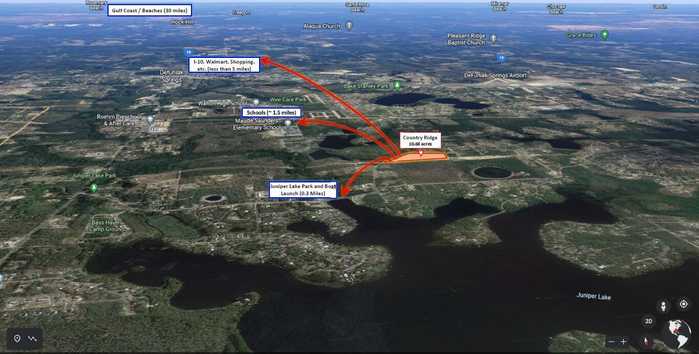 photo 2: TBD Juniper Lake Road, DeFuniak Springs FL 32433