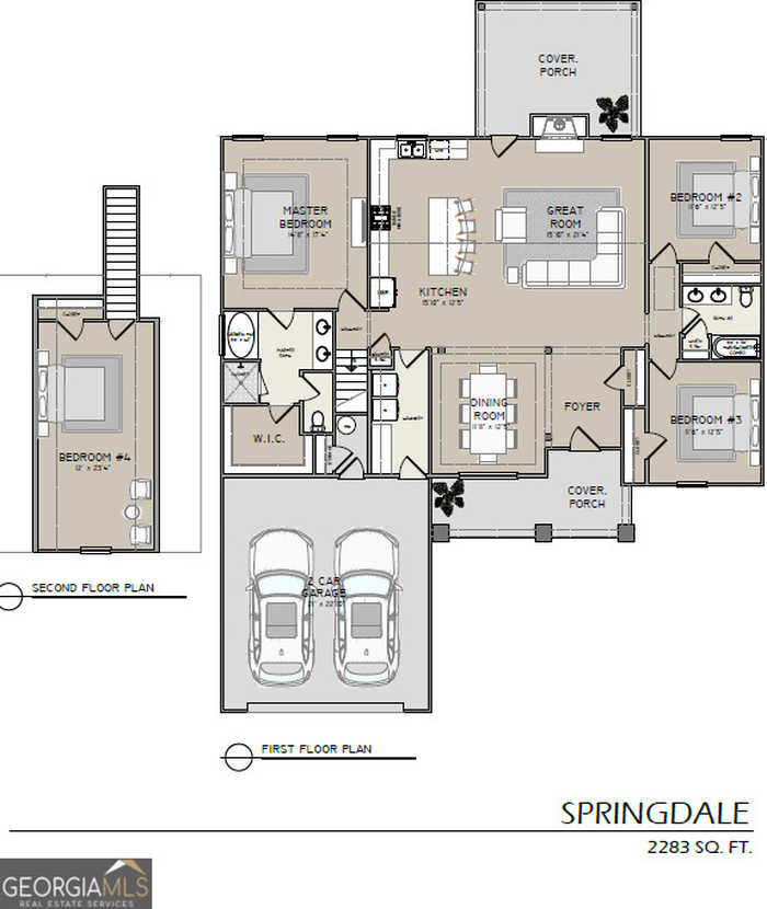 photo 2: 115 Sourwood Drive Unit LOT 4 SPRINGDALE, Mansfield GA 30055