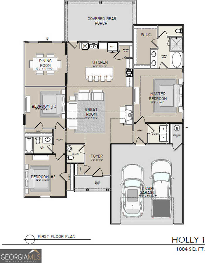 photo 2: 138 Sourwood Drive Unit LOT 6 - HOLLY 1, Mansfield GA 30055