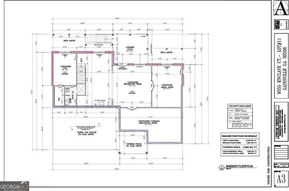 photo 3: 9555 Enclave Lane, Gainesville GA 30506