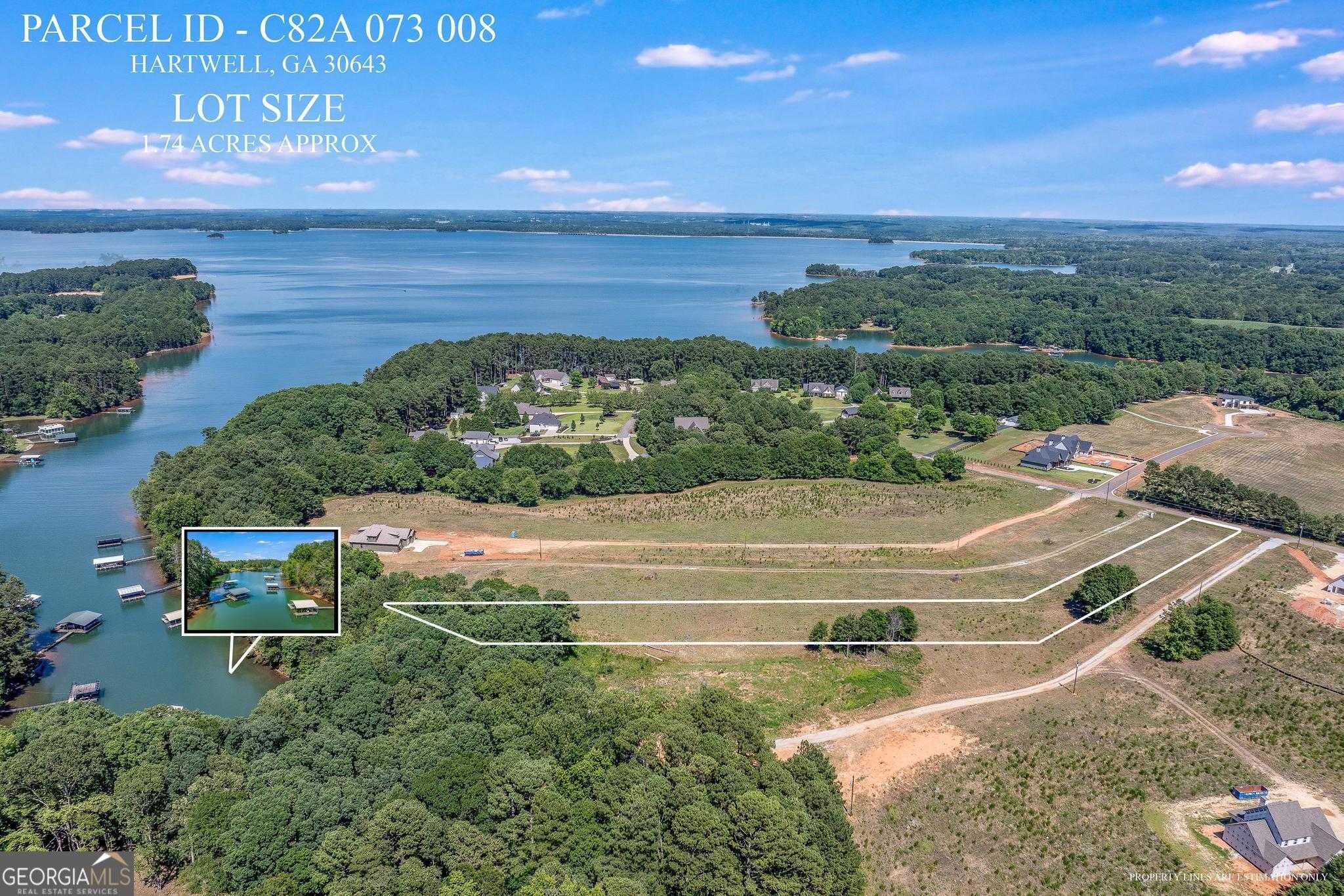 photo 1: LOT 8 Lake Point Road, Hartwell GA 30643