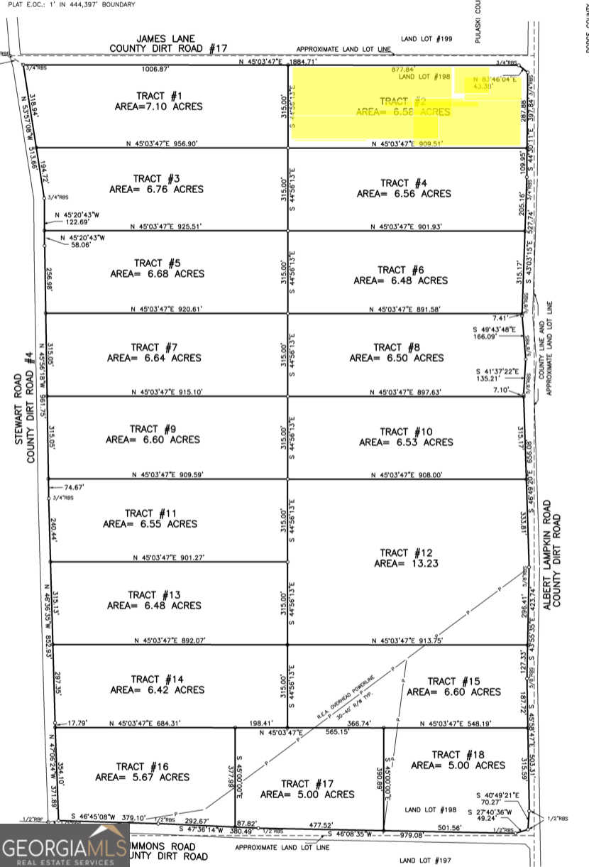 photo 2: 6.58 AC TRACT # Albert Lampkin Road, Eastman GA 31023