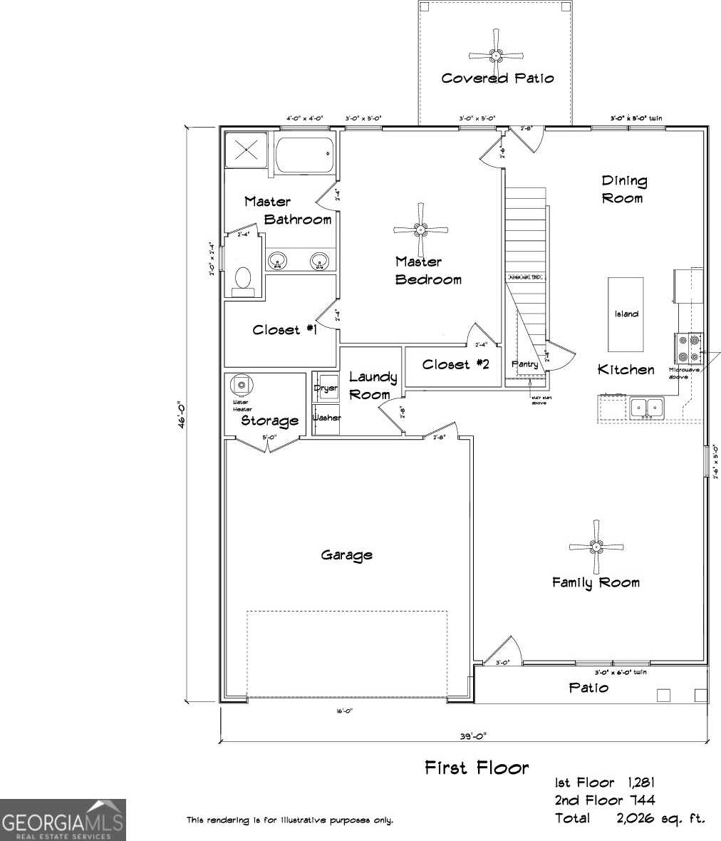 photo 3: 105 Creekside Knoll, Grantville GA 30220