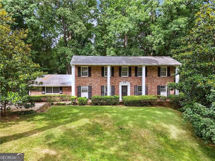 photo 1: 5598 Sherrell Drive, Atlanta GA 30342