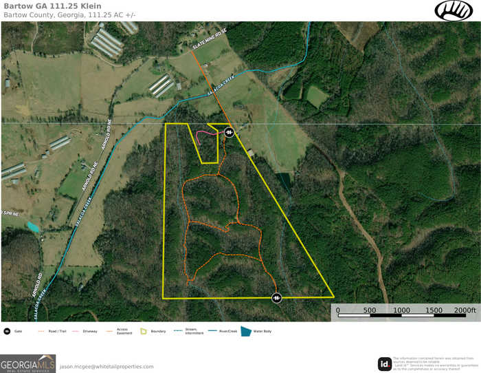 photo 2: 111 Acres off Slate Mine Road, Fairmount GA 30139