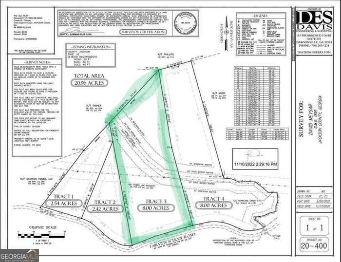 photo 1: 759 Fairview Road Tract 3, Pendergrass GA 30567