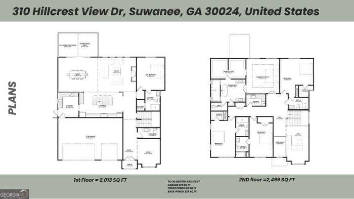 photo 2: 310 Hillcrest View Drive, Suwanee GA 30024