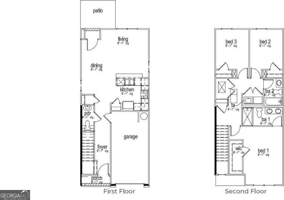 photo 2: 5887 Mattan Trail Unit 72, Lithonia GA 30058