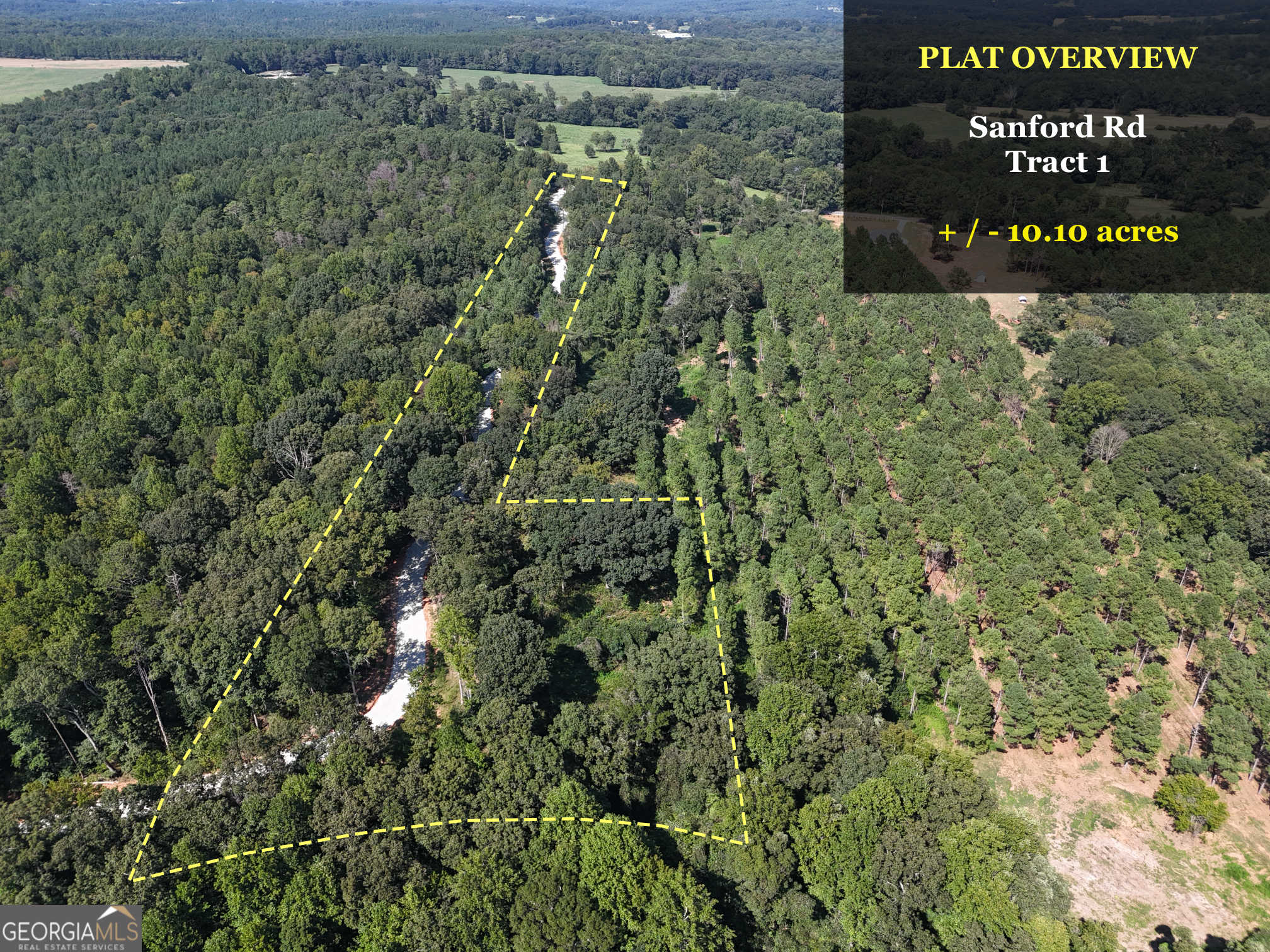 photo 1: Sanford Lake Drive Unit TRACT 1, Nicholson GA 30565