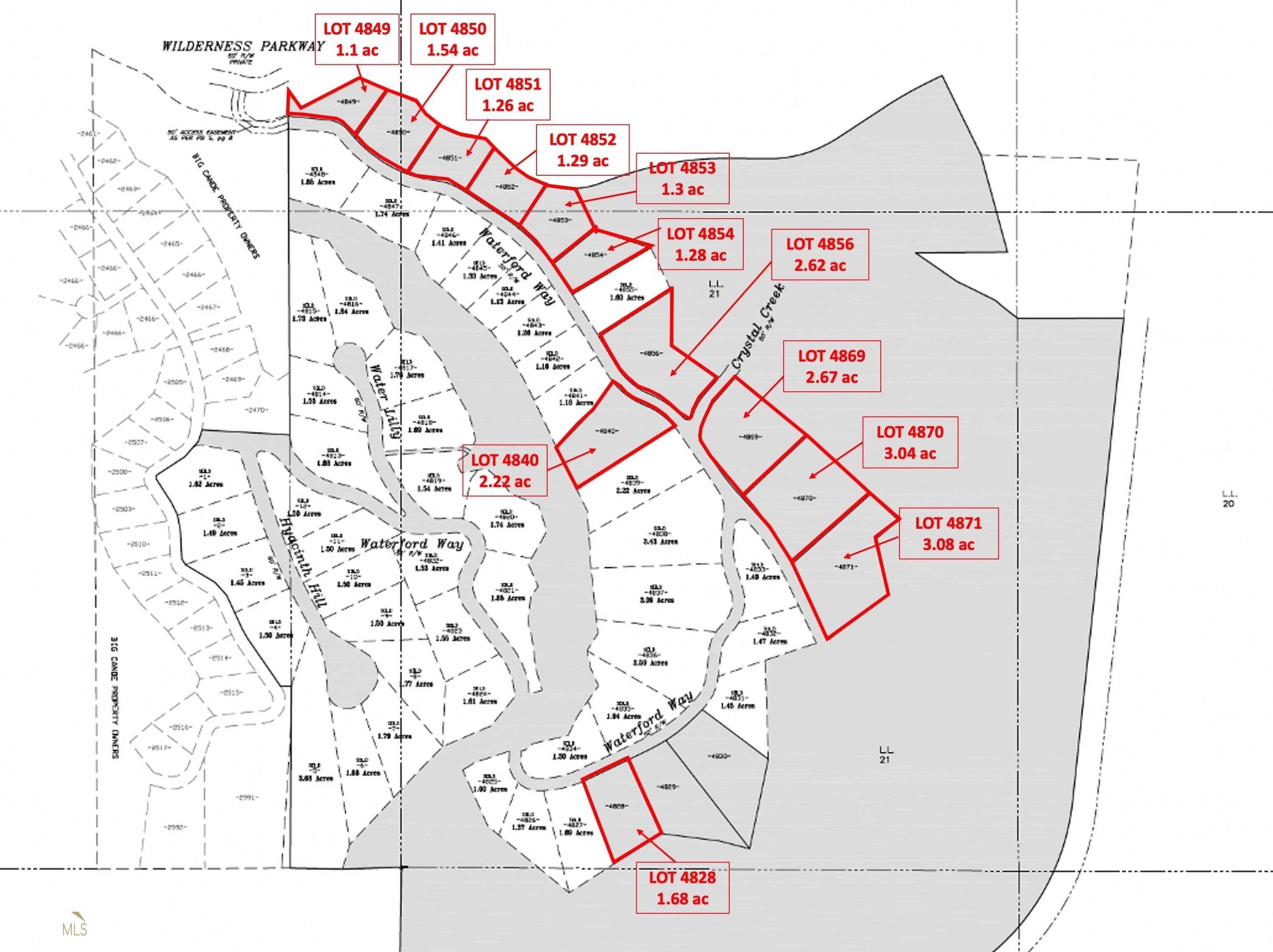 photo 1: 23999 Waterford Way Unit LOT 4849, Marble Hill GA 30148