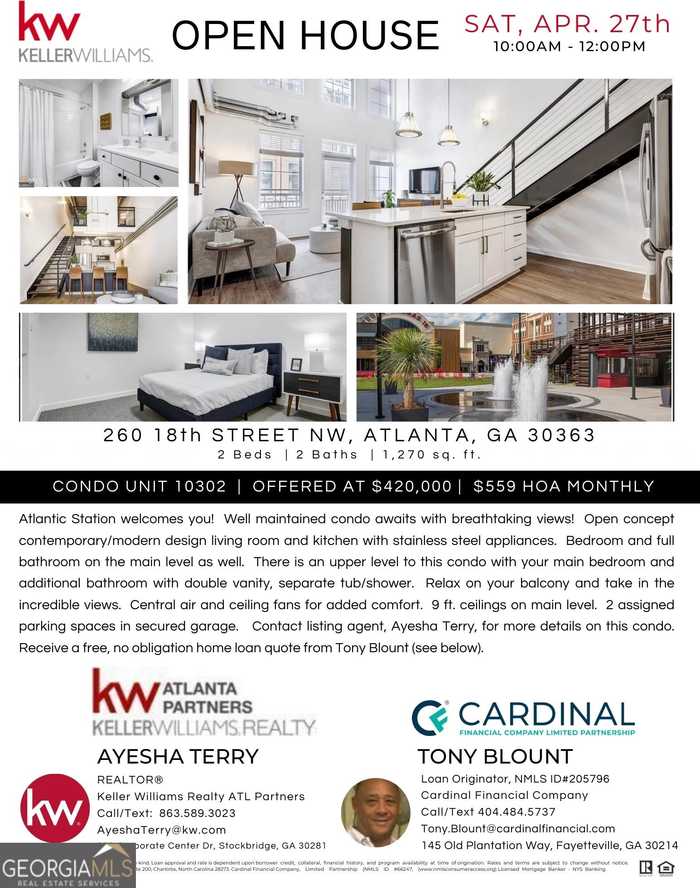 photo 15: 260 NW 18th Street Unit 10302, Atlanta GA 30363