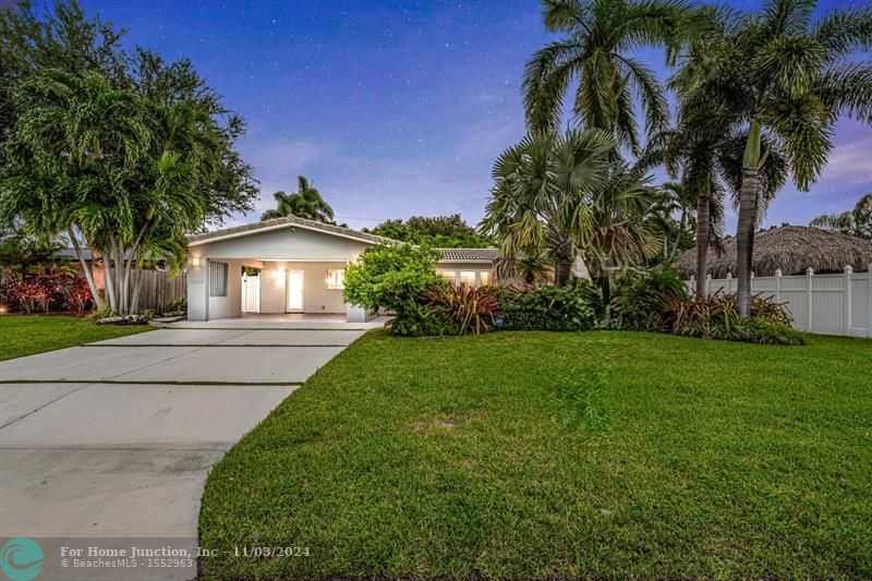 photo 1: 4310 NE 15th Way, Oakland Park FL 33334