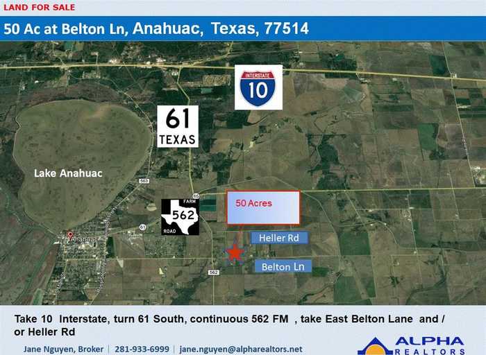 photo 2: Belton Ln Extension, Anahuac TX 77514