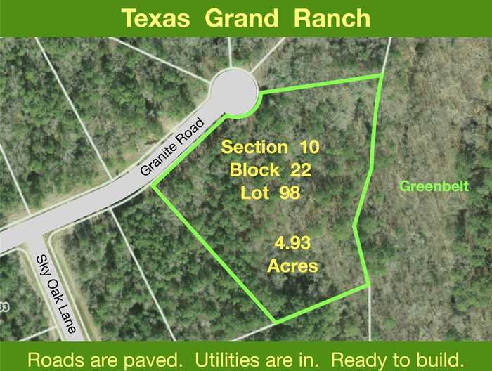 photo 1: 10 Granite Road, Huntsville TX 77340