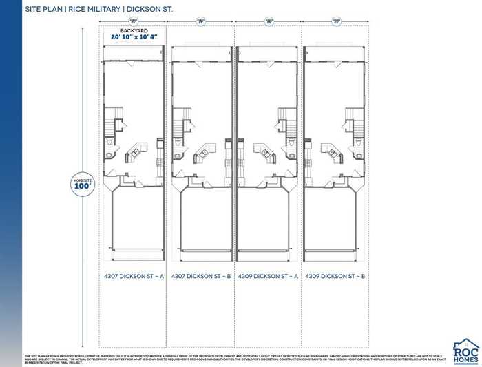 photo 2: 4307 Dickson Street Unit B, Houston TX 77007