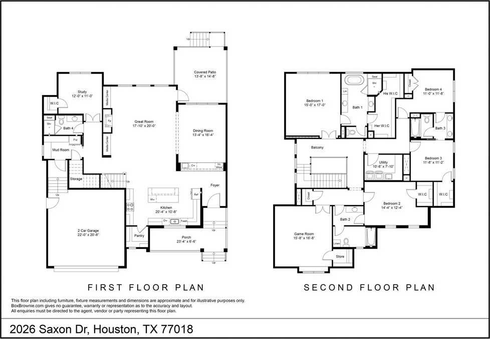 photo 1: 2026 Saxon Drive, Houston TX 77018