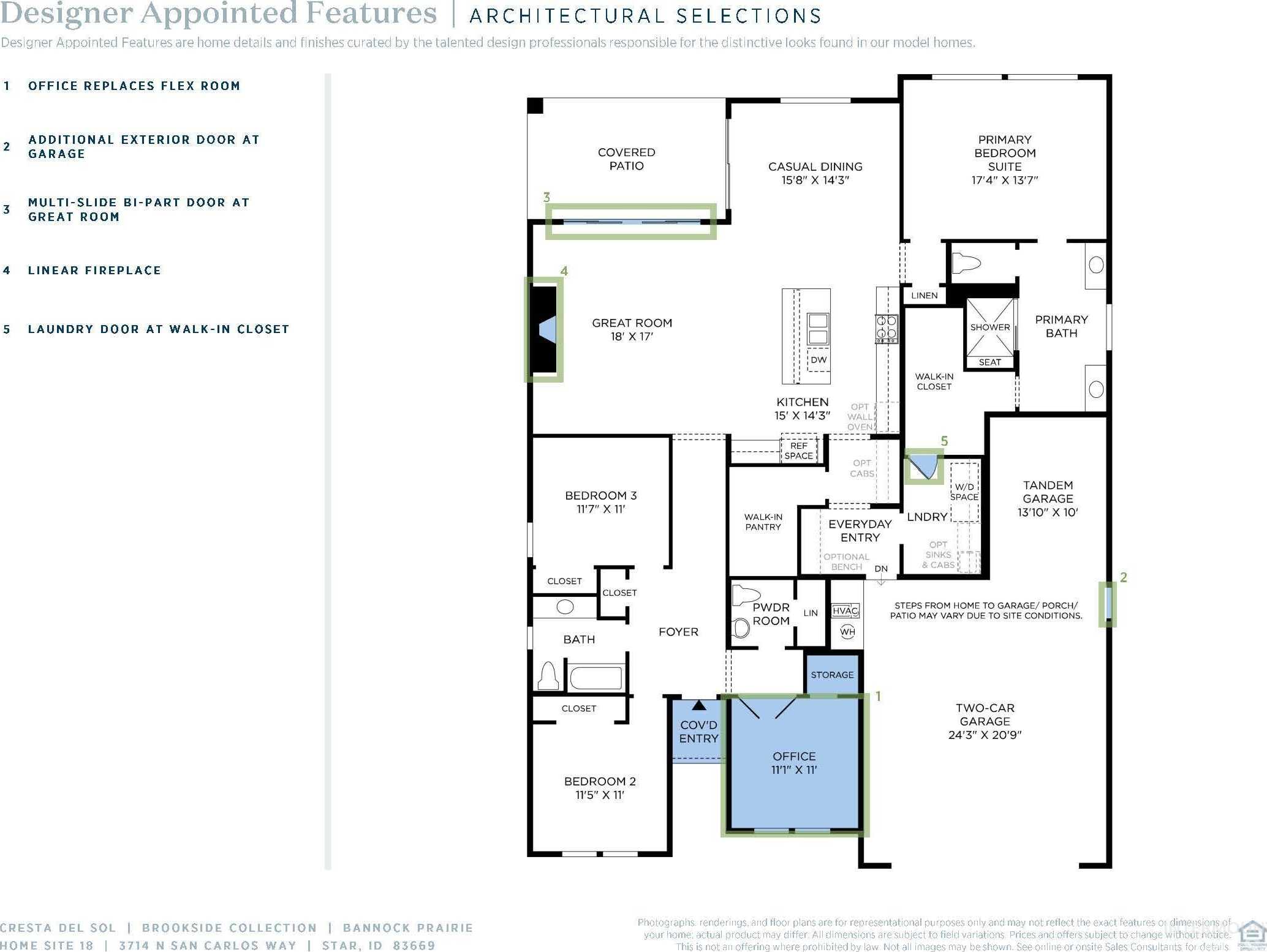 photo 3: 3714 N San Carlos Way, Star ID 83669