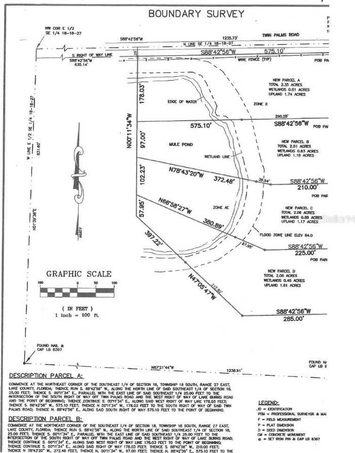 photo 4: TBD LAKE BURNS ROAD, UMATILLA FL 32784